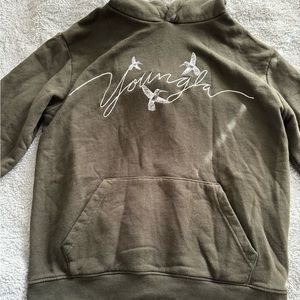 YoungLA for her hoodie